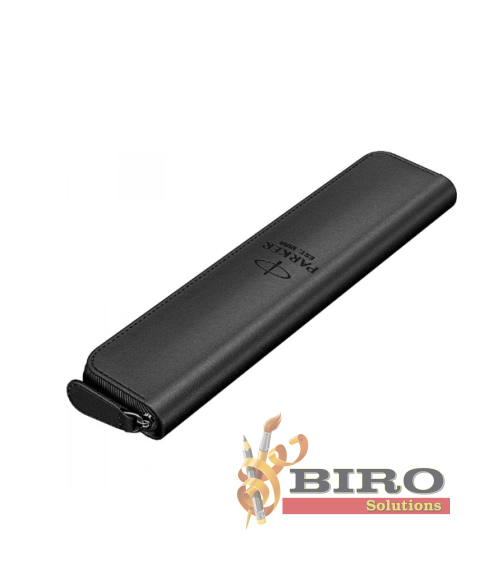 Set Parker Vector Metal Negru CT – stilou + pix, casetă cu fereastră și etui